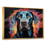 Dog Great Dane Grace - Dog Framed Canvas Art