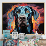 Dog Great Dane Grace - Dog Framed Canvas Art