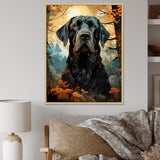Dog Great Dane Grandeur - Dog Large Canvas Wall Art