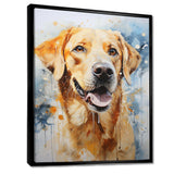 Dog Labrador Dreams - Animals Canvas Wall Art