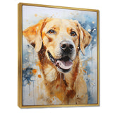 Dog Labrador Dreams - Animals Canvas Wall Art