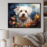 Popart Maltese Magic - Dog Canvas Wall Art