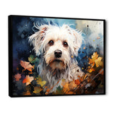 Popart Maltese Magic - Dog Canvas Wall Art