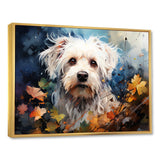 Popart Maltese Magic - Dog Canvas Wall Art