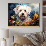 Popart Maltese Magic - Dog Canvas Wall Art