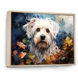 Popart Maltese Magic - Dog Canvas Wall Art