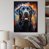 Popart Mastiff Majesty - Blue Dog Wall Art
