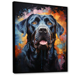 Popart Mastiff Majesty - Blue Dog Wall Art
