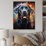 Popart Mastiff Majesty - Blue Dog Wall Art