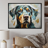 Shepherds Watchful Gaze Portrait - Dog Living Room Wall Art