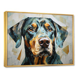 Shepherds Watchful Gaze Portrait - Dog Living Room Wall Art