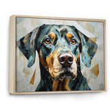 Shepherds Watchful Gaze Portrait - Dog Living Room Wall Art
