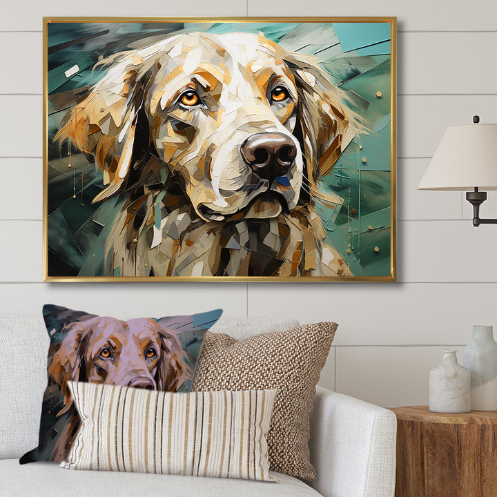 Elegant Lab Portraits - Dog Bedroom Wall Art