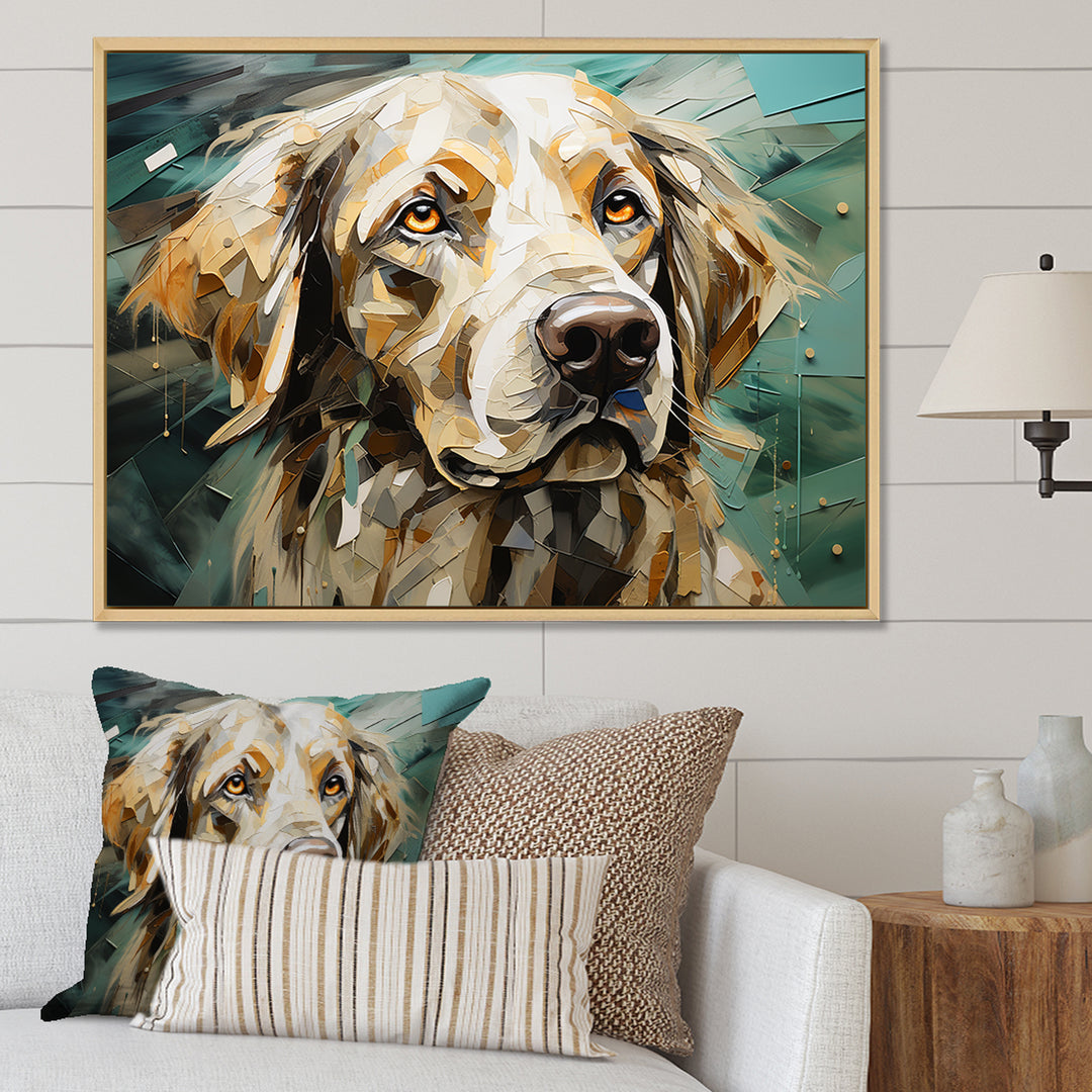 Elegant Lab Portraits - Dog Bedroom Wall Art