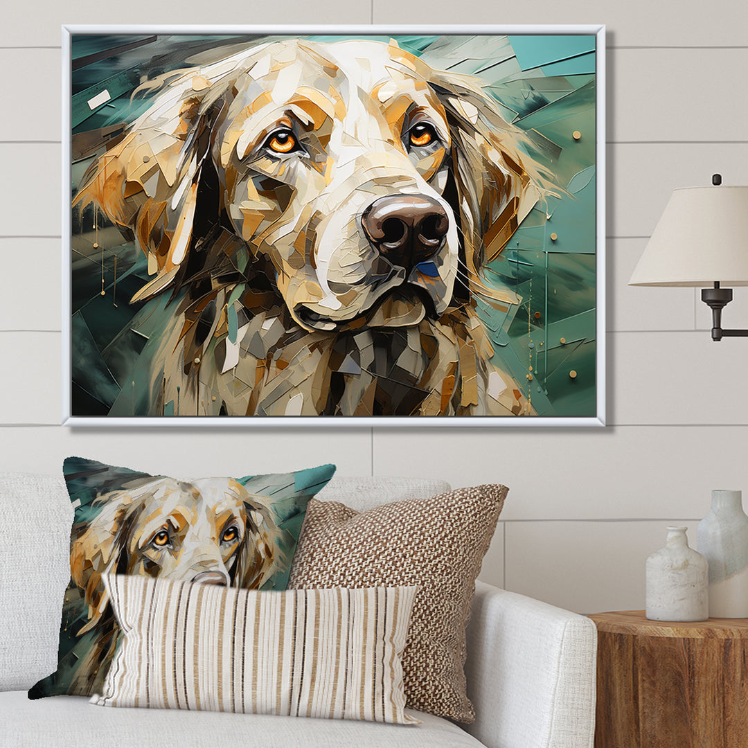 Elegant Lab Portraits - Dog Bedroom Wall Art