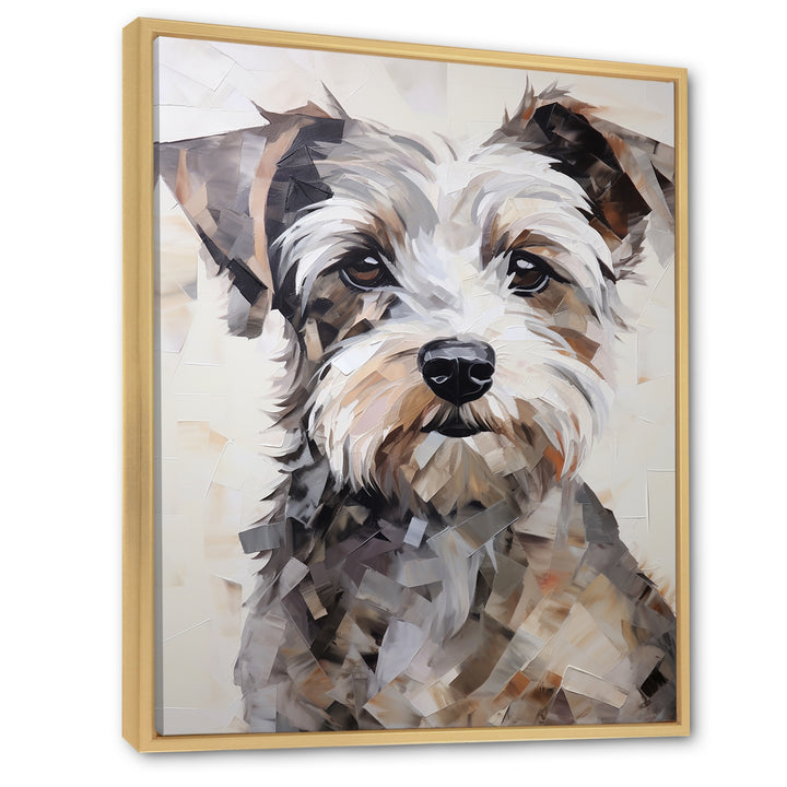 Yorkshire Terrier Curious Portrait - Dog Wall Decor