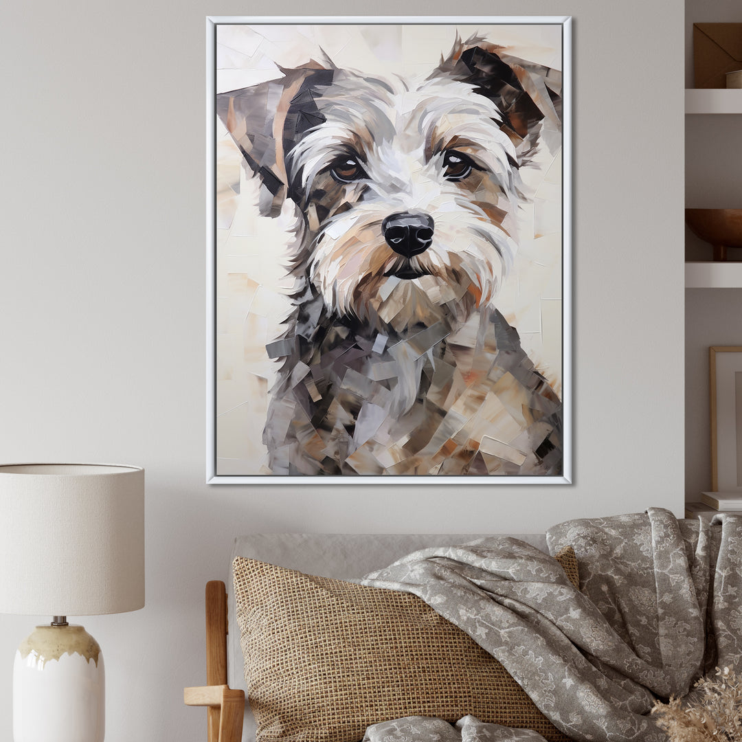 Yorkshire Terrier Curious Portrait - Dog Wall Decor