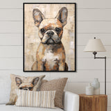 Boston Terrier Playful Portrait - Dog Wall Decor