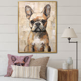Boston Terrier Playful Portrait - Dog Wall Decor