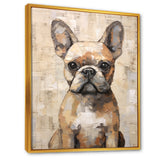 Boston Terrier Playful Portrait - Dog Wall Decor
