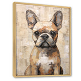 Boston Terrier Playful Portrait - Dog Wall Decor