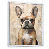 Boston Terrier Playful Portrait - Dog Wall Decor