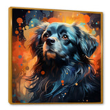 Pekingese Pondering Dog Portrait - Dog Home Decor Art