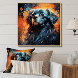 Pekingese Pondering Dog Portrait - Dog Home Decor Art