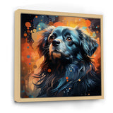 Pekingese Pondering Dog Portrait - Dog Home Decor Art