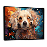 Poodle Pizzazz - Beige Dog Wall Art