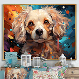Poodle Pizzazz - Beige Dog Wall Art