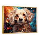 Poodle Pizzazz - Beige Dog Wall Art