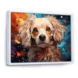 Poodle Pizzazz - Beige Dog Wall Art