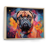 Popart Pug Parade - Beige Dog Wall Art