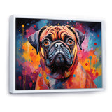 Popart Pug Parade - Beige Dog Wall Art