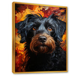 Puli Poetry Parade - Dog Large Canvas Wall Art