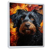 Puli Poetry Parade - Dog Large Canvas Wall Art