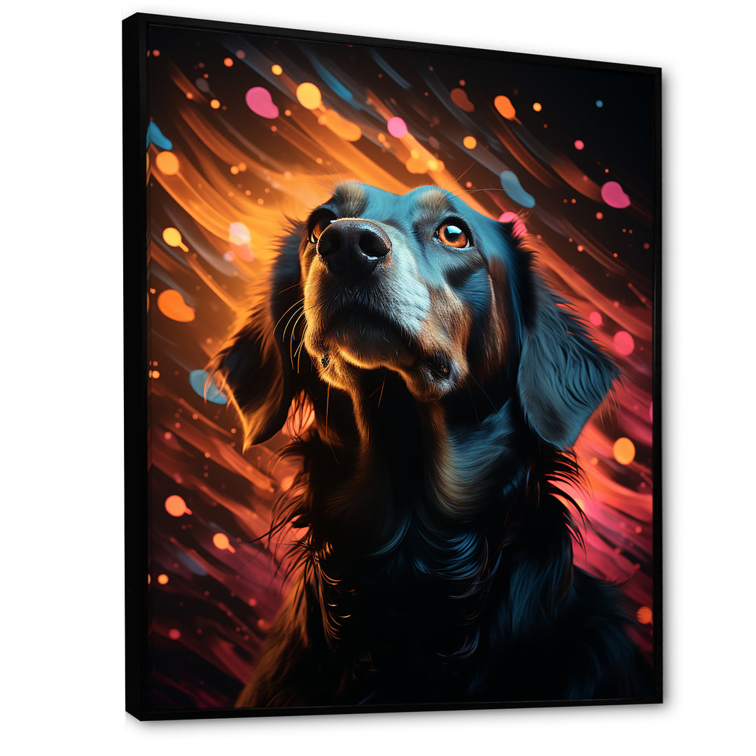 Popart Saluki Portrait - Dog Wall Art Prints