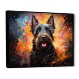 Scottish Terrier Splendor - Dog Framed Canvas Art