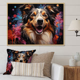 Shetland Sheepdog Portrait - Dog Canvas Wall Art