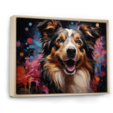 Shetland Sheepdog Portrait - Dog Canvas Wall Art
