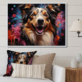 Shetland Sheepdog Portrait - Dog Canvas Wall Art