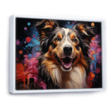 Shetland Sheepdog Portrait - Dog Canvas Wall Art
