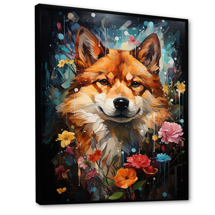 Popart Shiba Inu Spirit - Dog Wall Decor
