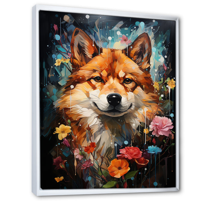 Popart Shiba Inu Spirit - Dog Wall Decor