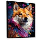 Modern Shiba Inu Spirit - Dog Wall Art Prints