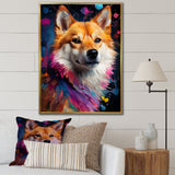 Modern Shiba Inu Spirit - Dog Wall Art Prints