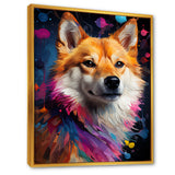 Modern Shiba Inu Spirit - Dog Wall Art Prints