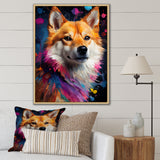 Modern Shiba Inu Spirit - Dog Wall Art Prints