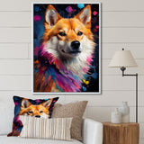 Modern Shiba Inu Spirit - Dog Wall Art Prints